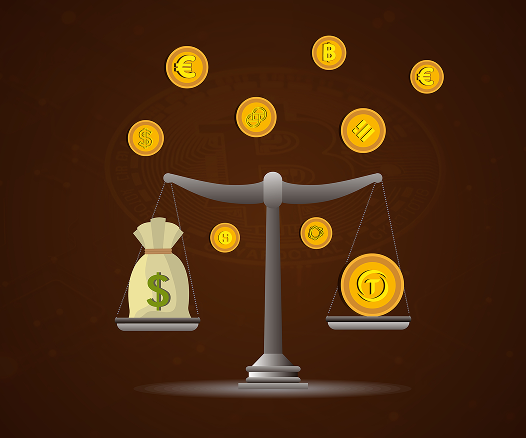 Stablecoin Balance Illustration